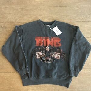 NWT Anine Bing
Vintage Eagle-Graphic Sweatshirt size medium